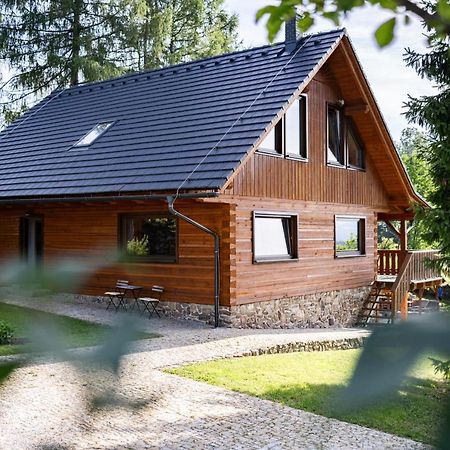 Moderni Sumavska Roubenka S Vyhledem Na Boubin Villa Vimperk Dış mekan fotoğraf