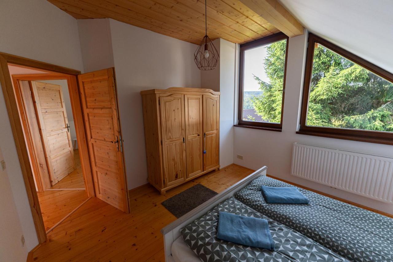 Moderni Sumavska Roubenka S Vyhledem Na Boubin Villa Vimperk Dış mekan fotoğraf
