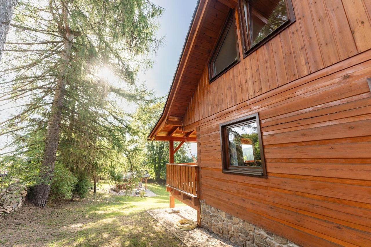 Moderni Sumavska Roubenka S Vyhledem Na Boubin Villa Vimperk Dış mekan fotoğraf