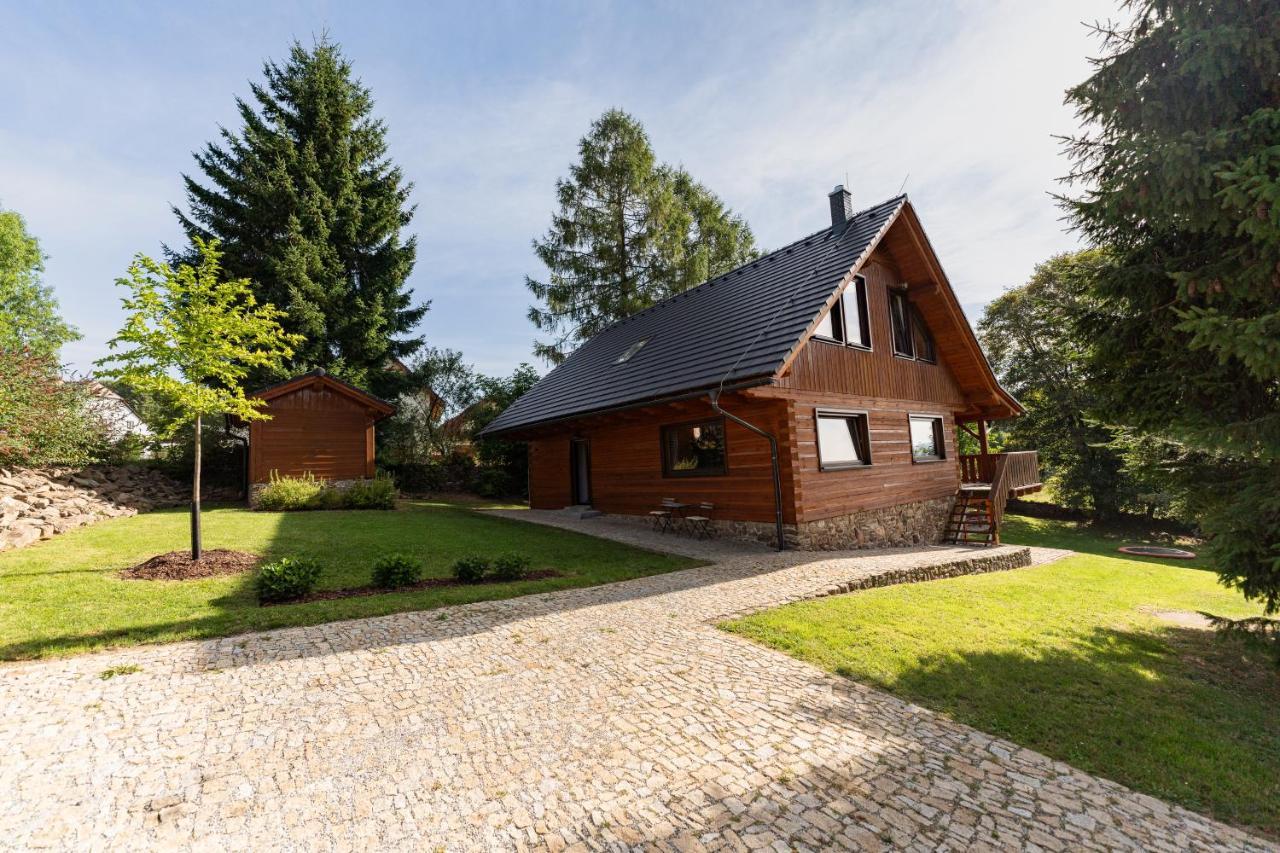 Moderni Sumavska Roubenka S Vyhledem Na Boubin Villa Vimperk Dış mekan fotoğraf